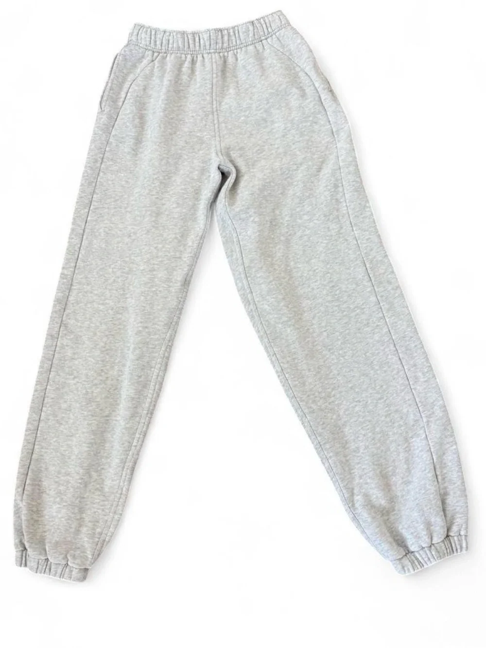 Scuba Mid-Rise Oversized Jogger *Regular Heathered Core Ultra Light Gray XS 4/6